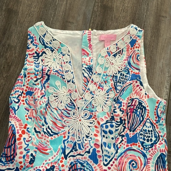 Lilly Pulitzer ‘Shell Me About It’ Gabby Shift Dress size 2 - Picture 11 of 12